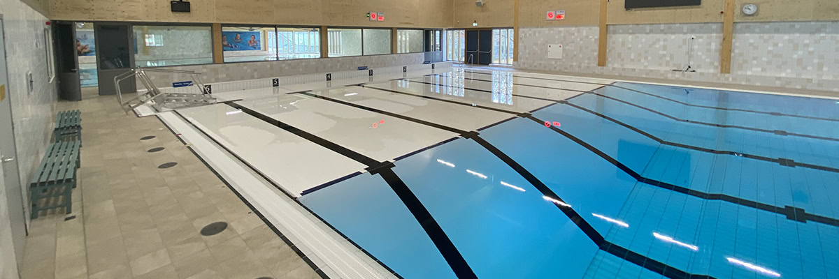 DUO Boden und Boden mit Ventil in Schwimmbad de braak in helmond (Niederlande)