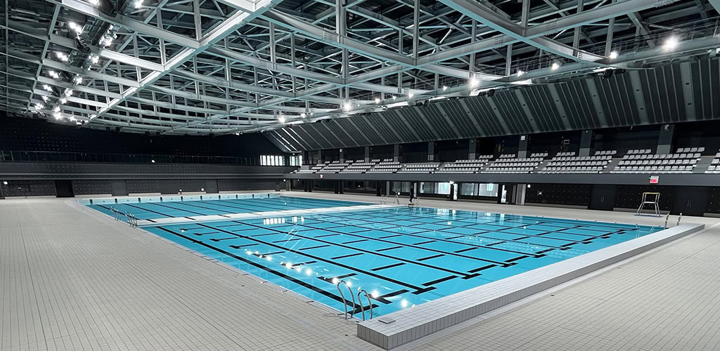 Integrierter Touchscreen steuert Böden in Aomori (Japan)