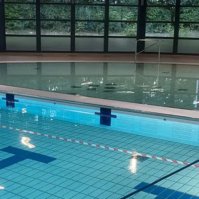 Vertikale Hubwand in Vechta (Deutschland)